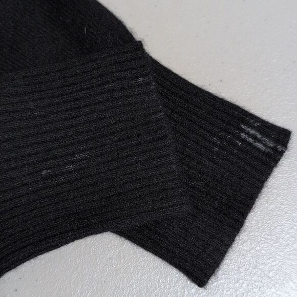 Peck & Peck 100% cashmere sweater Medium polka dot necklace quiet luxury cozy - Picture 7 of 9